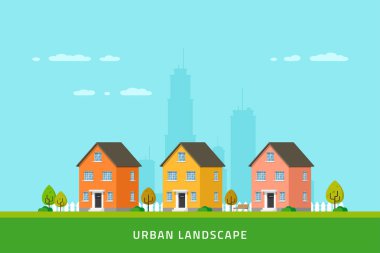 Şehir şehir manzara