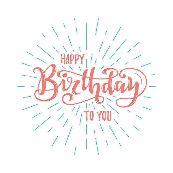 Happy Birthday lettering Stock Vector by ©Den.the.Grate@gmail.com 222015978