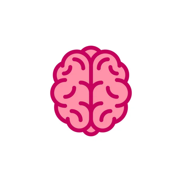 Human brain icon — Stock Vector