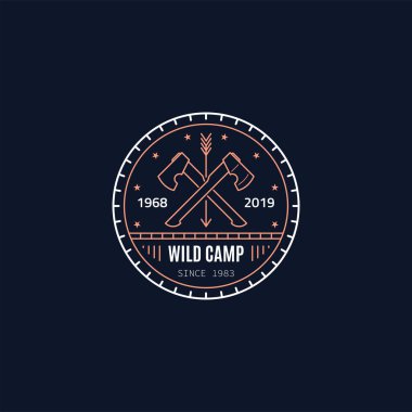 Vahşi kamp logosu