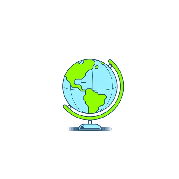 Globe icon design — Stock Vector