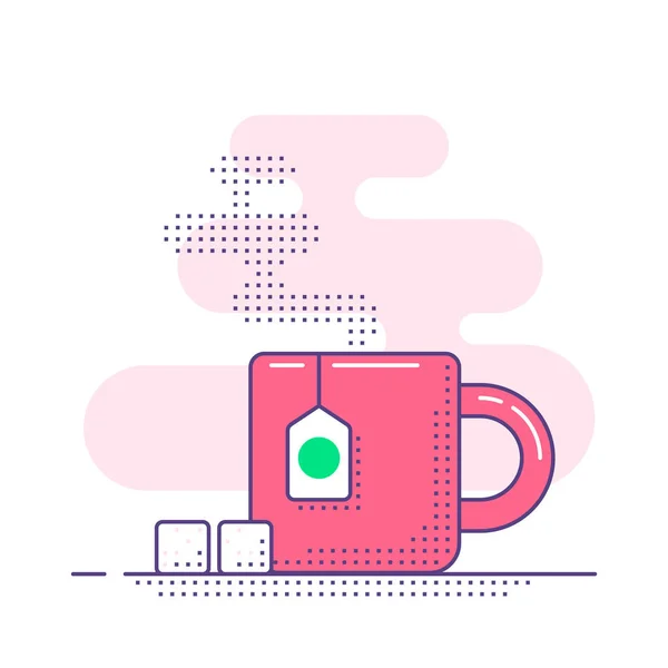 茶杯子图标 — 图库矢量图片