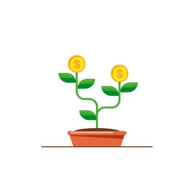 Para ağaç simgesiyle