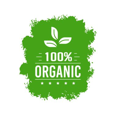 Organik doğal ürün rozeti