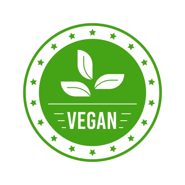 Diseño de etiquetas de alimentos vegetarianos — Vector de stock