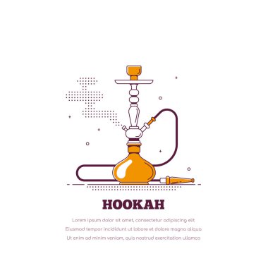 Nargile afiş kavramı