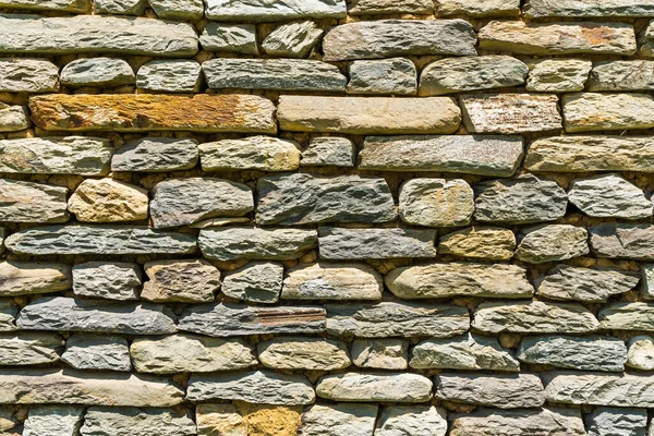 背景の石壁の質感 ナチュラルカラー ストックフォト — ストック写真