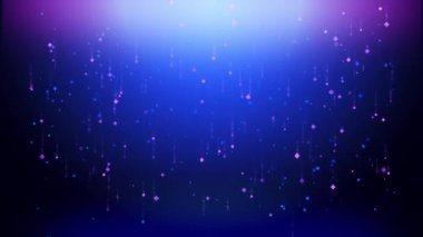 Soyut parlak mavi animasyonlu arka plan. 