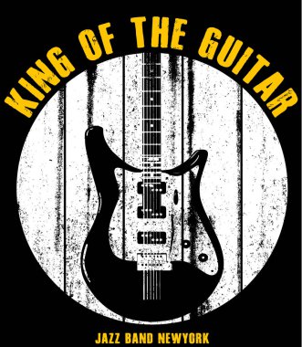 Müzik Rock poster tişört tasarımı
