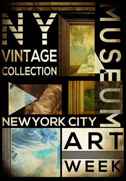 New York Typographie Shirt Graphique Affiche Design Mode — Photo