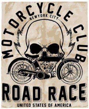 Kafatası Tişörtü Grafik Tasarımı