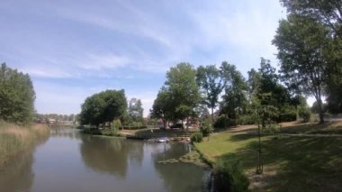 İnanılmaz manzara, nehir ve kanal 4K
