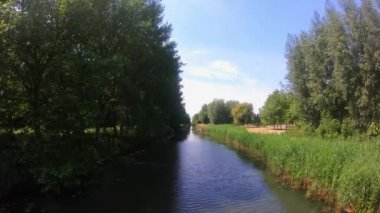 İnanılmaz manzara, nehir ve kanal 4K