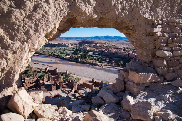 Güneşli bir günde Ait Ben Haddou Kasabası