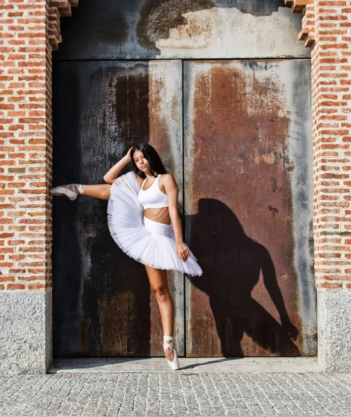 Ballerine Pose Sur Pointe — Photo