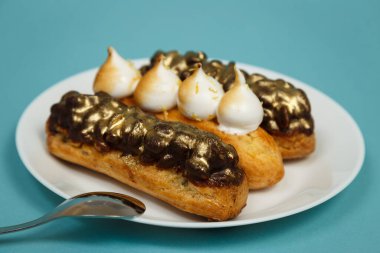 Lezzetli eklerin heyecan verici manzarası