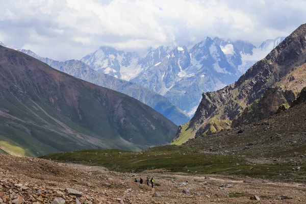 Het Spannende Landschap Van Elbrus Omgeving — Stockfoto