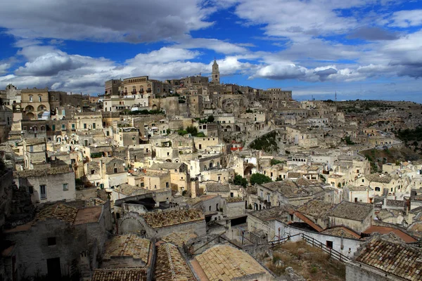 Antik şehir Matera (Sassi di Matera), Basilicata, Güney İtalya, Avrupa kültür başkenti 2019