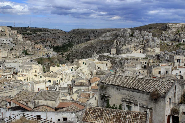 Antik şehir Matera (Sassi di Matera), Basilicata, Güney İtalya, Avrupa kültür başkenti 2019
