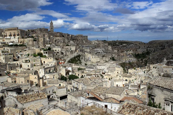 Antik şehir Matera (Sassi di Matera), Basilicata, Güney İtalya, Avrupa kültür başkenti 2019
