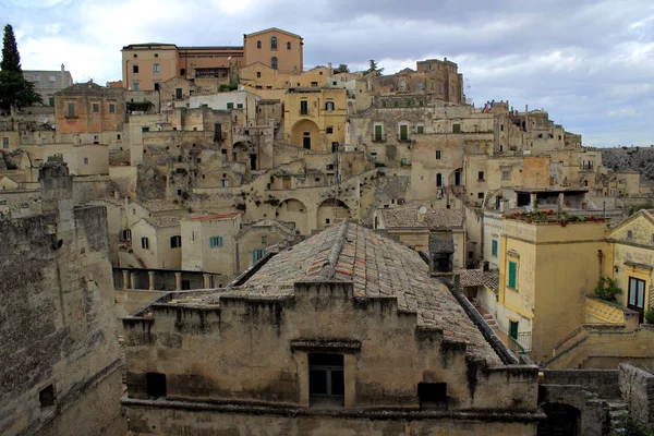 Antik şehir Matera (Sassi di Matera), Basilicata, Güney İtalya, Avrupa kültür başkenti 2019