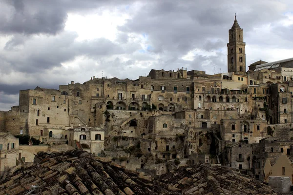 Antik şehir Matera (Sassi di Matera), Basilicata, Güney İtalya, Avrupa kültür başkenti 2019