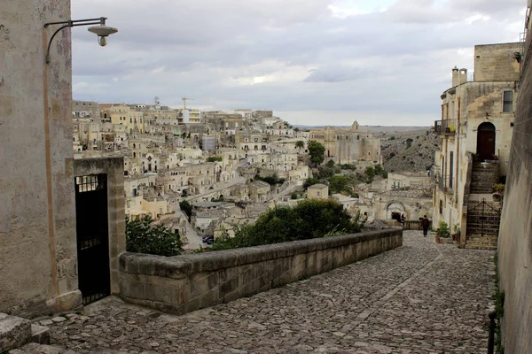 Antik şehir Matera (Sassi di Matera), Basilicata, Güney İtalya, Avrupa kültür başkenti 2019
