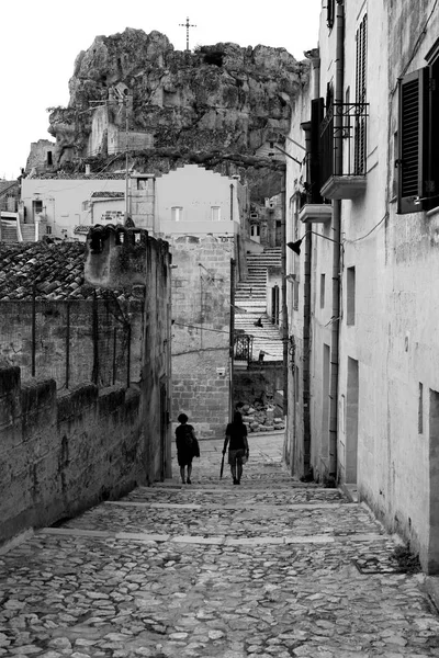 Antik şehir Matera (Sassi di Matera), Basilicata, Güney İtalya, Avrupa kültür başkenti 2019
