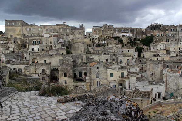 Antik şehir Matera (Sassi di Matera), Basilicata, Güney İtalya, Avrupa kültür başkenti 2019