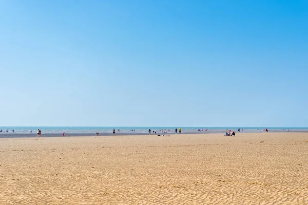 Liverpool Great Britain June 2018 Sandy Formby Beach Liverpool Sunny — Stock Photo, Image
