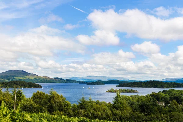 Gelegen Aan Westkant Van Loch Lomond Meer Bieden Glen Striddle — Stockfoto