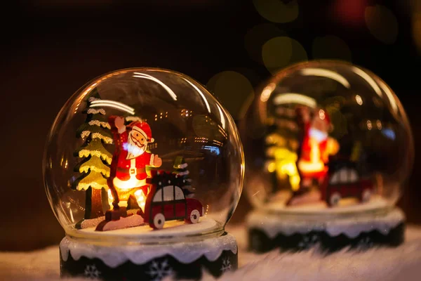 Kerstmarkt in de buurt van stadhuis op het Albert plein in Manchester, — Stockfoto