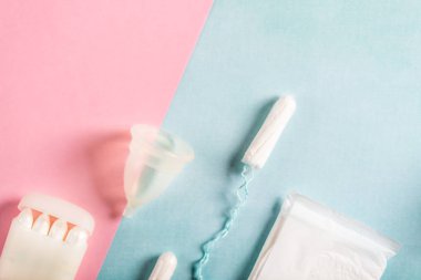 Kadınların kritik günleri için hijyen malzemeleri