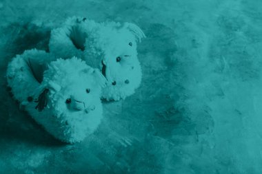 gri arka plan üzerinde 3D Lama terlik