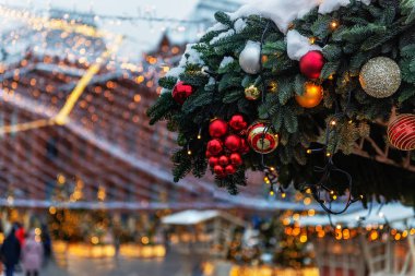 Red Squire 'da Moskova 'da yılbaşı ve yeni yıl zamanı