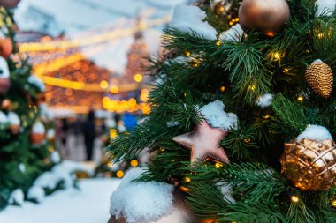 Red Squire 'da Moskova 'da yılbaşı ve yeni yıl zamanı