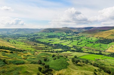 Peak District Park Castleton ve Edale yakın mam Tor tepe