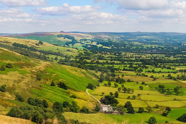 Peak District Park Castleton ve Edale yakın mam Tor tepe