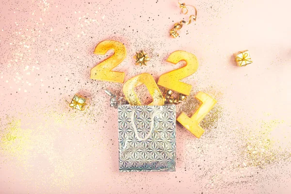 Feliz Ano Novo 2021 — Fotografia de Stock