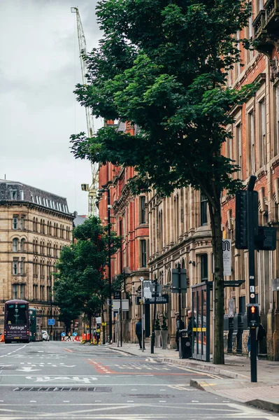 Centro de Manchester, Reino Unido — Foto de Stock