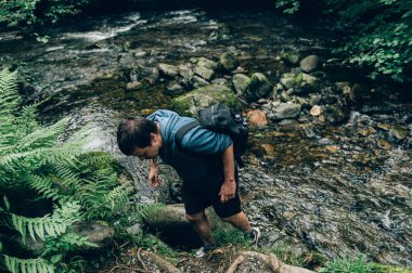Aber Falls veya Galler 'de Rhaeadr Fawr