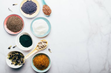 Sağlıklı gıda takviyelerinin çeşitliliği