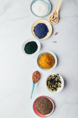 Sağlıklı gıda takviyelerinin çeşitliliği