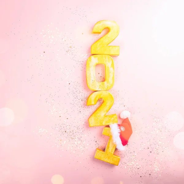 Szczęśliwego Nowego Roku 2021 — Zdjęcie stockowe