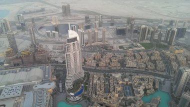 Burç Halife 'den Dubai manzarası