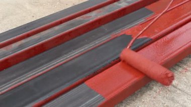 Paslanmaz boya çelik kadar kapatın