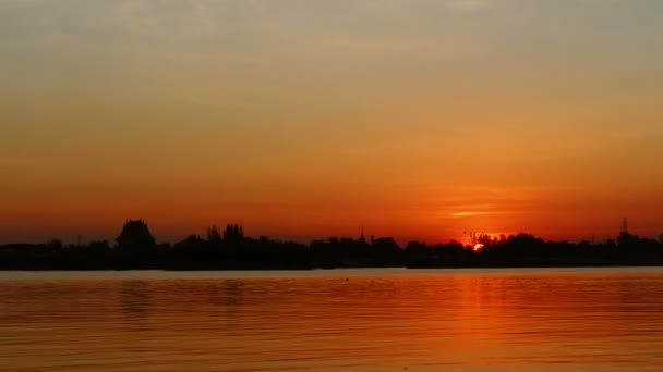 Timelapse Amanecer Tailandia — Vídeo de stock