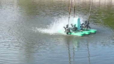 Su türbinleri ile oksijen suyu ekleniyor