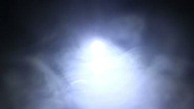 Parlayan Işıklı Sis