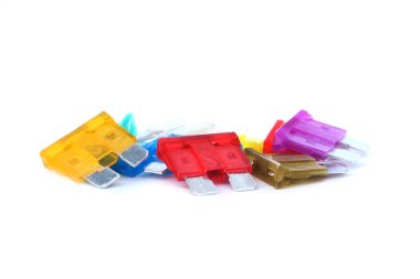 izole beyaz arka plan üzerinde sigorta